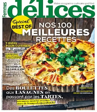 Délices De Femmes d’Aujourd’hui N°11 – Octobre 2020 [Magazines]