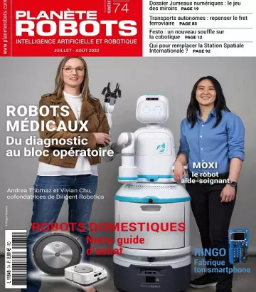 Planète Robots N°74 – Juillet-Août 2022 [Magazines]