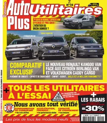 Auto Plus Utilitaires N°15 – Octobre-Décembre 2021  [Magazines]