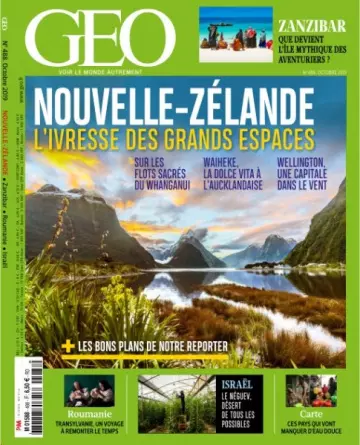 Geo France - Octobre 2019  [Magazines]