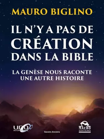 Il n'y a pas de création dans la Bible  Mauro Biglino [Livres]