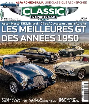 Classic et Sports Car N°98 – Mai 2021 [Magazines]