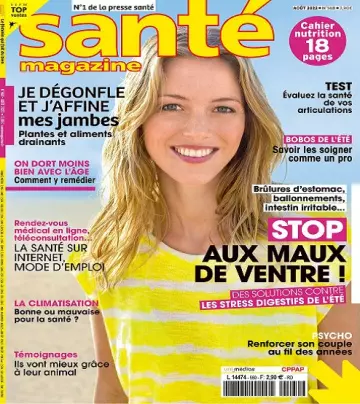 Santé Magazine N°560 – Août 2022  [Magazines]
