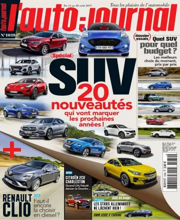 L’Auto-Journal N°1039 Du 14 Août 2019  [Magazines]
