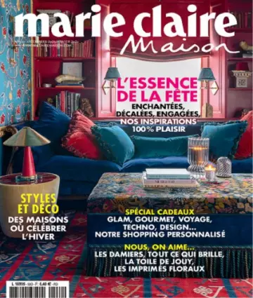Marie Claire Maison N°530 – Décembre 2021-Janvier 2022 [Magazines]