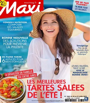 Maxi N°1865 Du 25 au 31 Juillet 2022  [Magazines]