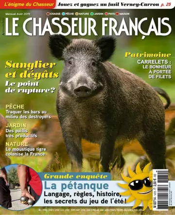 Le Chasseur Français N°1470 – Août 2019  [Magazines]