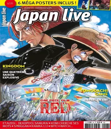 Japan Live N°28 – Juillet-Septembre 2022 [Magazines]