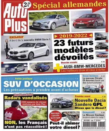 Auto Plus N°1606 Du 14 au 20 Juin 2019  [Magazines]