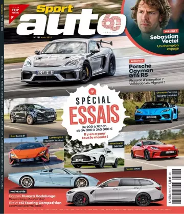 Sport Auto N°727 – Août 2022  [Magazines]