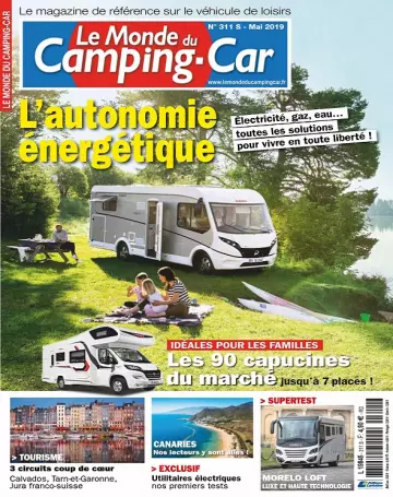 Le Monde Du Camping-Car N°311 – Mai 2019 [Magazines]