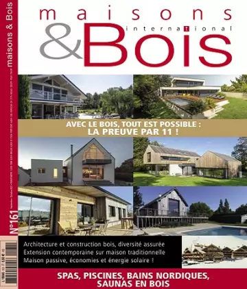 Maisons et Bois N°161 – Septembre-Octobre 2021 [Magazines]