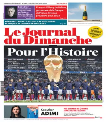 Le Journal Du Dimanche N°3962 Du 18 Décembre 2022  [Journaux]