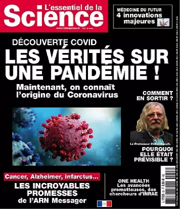 L’Essentiel De La Science N°53 – Juin-Août 2021  [Magazines]