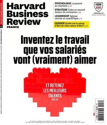 Harvard Business Review N°53 – Octobre-Novembre 2022 [Magazines]