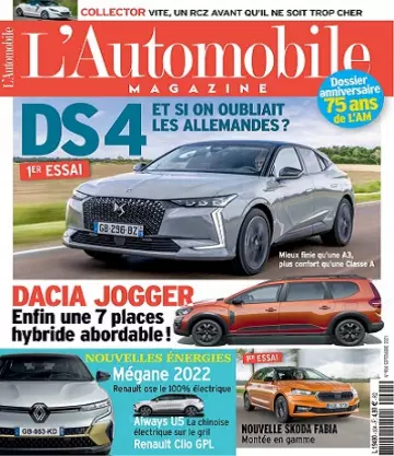 L’Automobile Magazine N°904 – Septembre 2021 [Magazines]