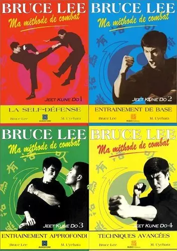 Bruce Lee – Ma Methode De Combat (4 volumes) [Livres]