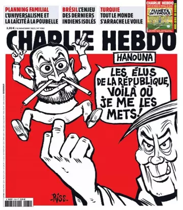 Charlie Hebdo N°1582 Du 16 au 22 Novembre 2022  [Journaux]