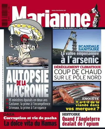 Marianne N°1167 Du 26 Juillet 2019  [Magazines]