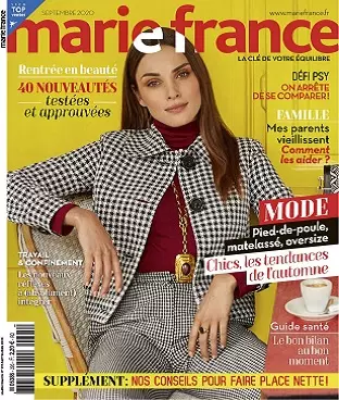 Marie France N°293 – Septembre 2020 [Magazines]