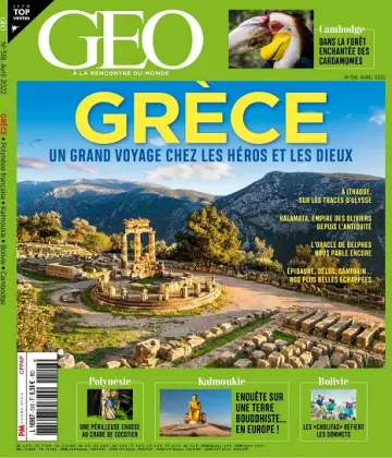 Geo N°518 – Avril 2022  [Magazines]