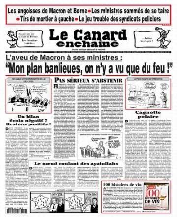 Le Canard Enchaîné N°5356 Du 5 Juillet 2023  [Journaux]