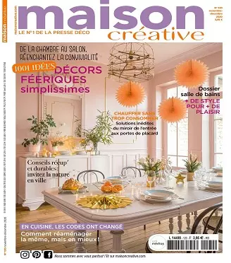 Maison Créative N°120 – Novembre-Décembre 2020  [Magazines]