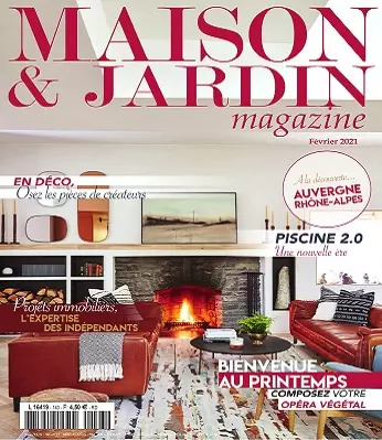 Maison et Jardin Magazine N°143 – Février 2021  [Magazines]