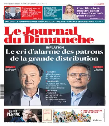Le Journal Du Dimanche N°3967 Du 22 au 28 Janvier 2023 [Journaux]