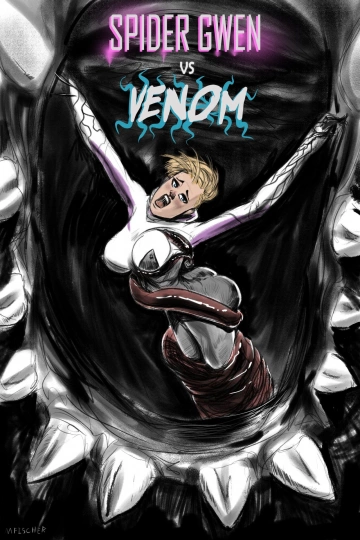 Venom's Kiss #1 - Spider-Gwen vs Venom [Adultes]