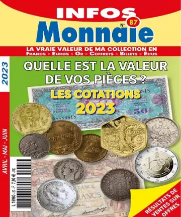 Infos Monnaie N°87 – Avril-Juin 2023 [Magazines]