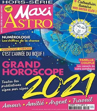 Maxi Hors Série Astro N°29 – Édition 2021  [Magazines]