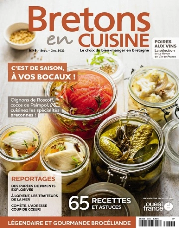 Bretons en Cuisine N°49 – Septembre-Octobre 2023 [Magazines]
