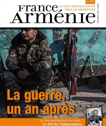 France Arménie N°490 – Novembre 2021 [Magazines]