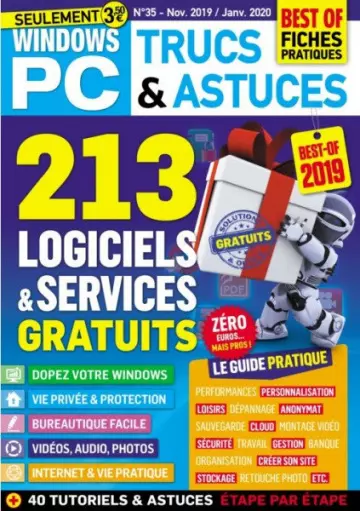 Windows PC Trucs et Astuces - Novembre 2019 - Janvier 2020 [Magazines]