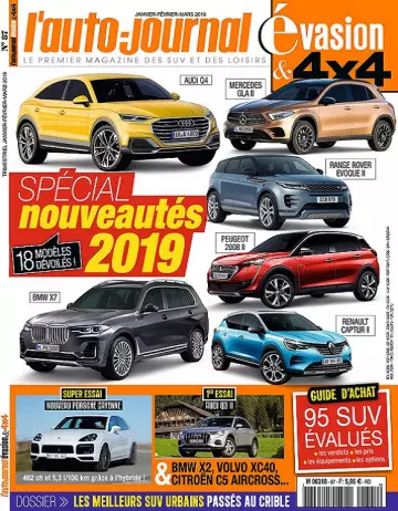 L’Auto-Journal 4×4 N°87 – Janvier-Mars 2019 [Magazines]