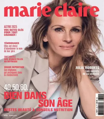 Marie Claire N°845 – Février 2023  [Magazines]