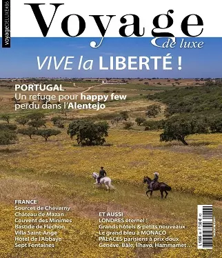 Voyage de Luxe N°85 – Octobre 2020 [Magazines]
