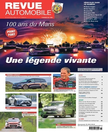 Revue Automobile N°23 Du 8 au 14 Juin 2023  [Magazines]