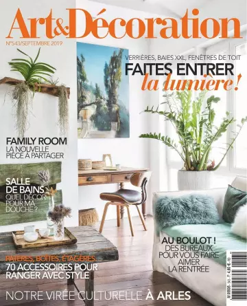 Art et Décoration N°543 – Septembre 2019 [Magazines]