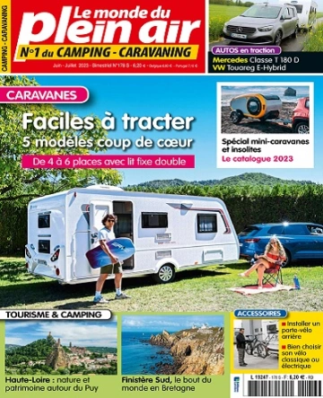 Le Monde Du Plein-Air N°178 – Juin-Juillet 2023 [Magazines]