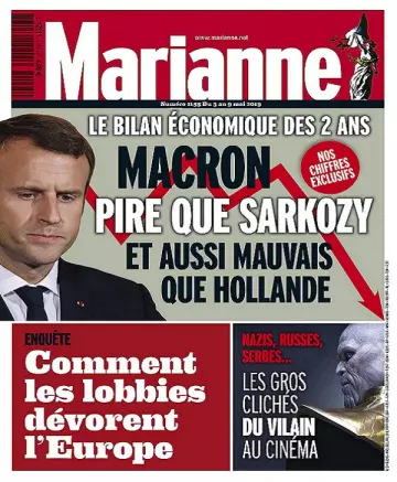 Marianne N°1155 Du 3 au 9 Mai 2019  [Magazines]