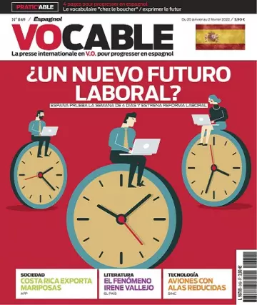 Vocable Espagnol N°849 Du 20 Janvier 2022 [Magazines]
