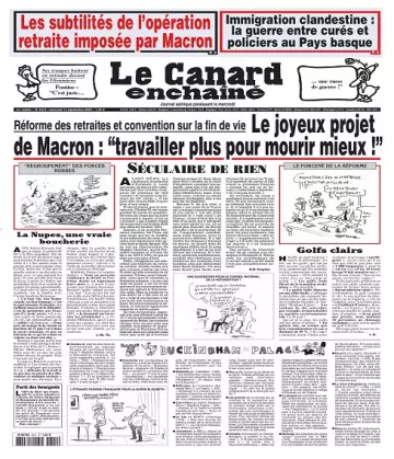 Le Canard Enchaîné N°5314 Du 14 Septembre 2022  [Journaux]