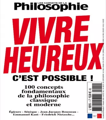 Les Carnets De La Philosophie N°1 – Juillet-Août 2022 [Magazines]