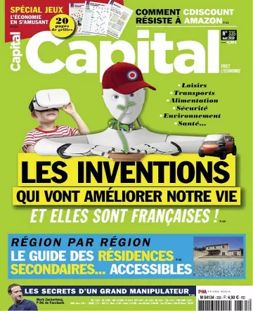 Capital N°335 – Août 2019  [Magazines]