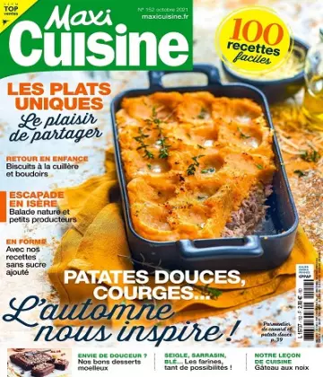 Maxi Cuisine N°152 – Octobre 2021  [Magazines]