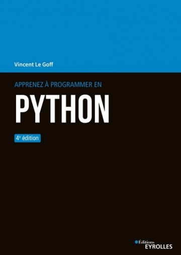 Apprenez à  programmer en Python - 4e  [Livres]