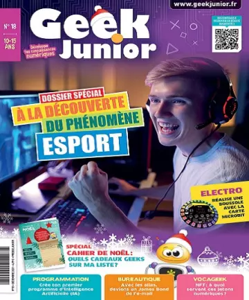 Geek Junior N°18 – Décembre 2021  [Magazines]