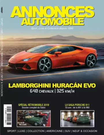 Annonces Automobile - N.310 2019  [Magazines]